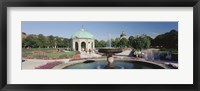 Germany, Munich, Hofgarten, Tourist sitting in the park Fine Art Print