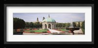 Gazebo In The Garden, Hofgarten, Munich, Germany Fine Art Print