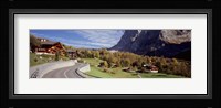 Road passing through a landscape, Grindelwald, Interlaken, Switzerland Fine Art Print
