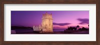 Portugal, Lisbon, Belem Tower Fine Art Print