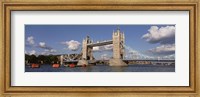 Bridge Over A River, Tower Bridge, Thames River, London, England, United Kingdom Fine Art Print