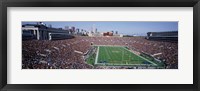 Football, Soldier Field, Chicago, Illinois, USA Framed Print