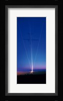 Track Lights Zurich Airport Switzerland Fine Art Print
