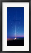 Track Lights Zurich Airport Switzerland Fine Art Print