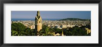 High Angle View of Barcelona, Spain Fine Art Print
