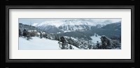 Winter, St Moritz, Switzerland Fine Art Print