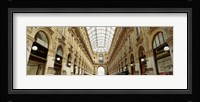 Interiors of a hotel, Galleria Vittorio Emanuele II, Milan, Italy Fine Art Print
