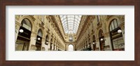 Interiors of a hotel, Galleria Vittorio Emanuele II, Milan, Italy Fine Art Print