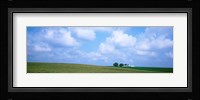 Panoramic view of a landscape, Marshall County, Iowa, USA Fine Art Print