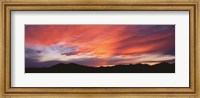 Sunset over Black Hills National Forest Custer Park State Park SD USA Fine Art Print