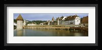Chapel Bridge, Luzern, Switzerland Fine Art Print