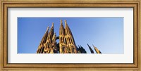 Low angle view of a church, Sagrada Familia, Barcelona, Spain Fine Art Print