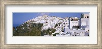 Buildings, Houses, Fira, Santorini, Greece Fine Art Print
