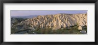 Hills on a landscape, Cappadocia, Turkey Fine Art Print