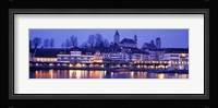 Evening, Lake Zurich, Rapperswil, Switzerland Fine Art Print