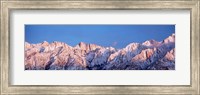 Snow Mt Whitney CA USA Fine Art Print