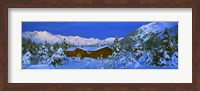 Cabin Mount Alyeska, Alaska, USA Fine Art Print