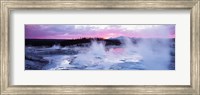 Sunset, Norris Geyser Basin, Wyoming, USA Fine Art Print