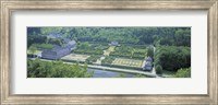 Aerial View, Freyr Castle, Ardennes, Belgium Fine Art Print