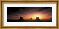 Sunset in Monument Valley, Utah Fine Art Print