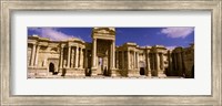 Facade of a theater, Roman Theater, Palmyra, Syria Fine Art Print
