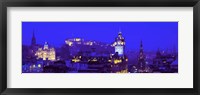 Evening, Royal Castle, Edinburgh, Scotland, United Kingdom Fine Art Print