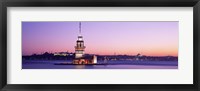 Sunset Lighthouse Istanbul Turkey Fine Art Print
