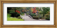 Stone Bridge, The Japanese Garden, Seattle, Washington State Fine Art Print