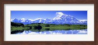 Reflection Pond, Mount Mckinley, Denali National Park, Alaska, USA Fine Art Print