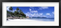 Beach on La Digue Island Seychelles Fine Art Print