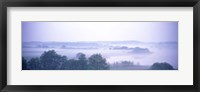 Foggy Landscape Northern Germany Fine Art Print