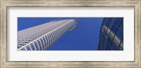 Low Angle View Of Bank Buildings, Frankfurt, Germany Fine Art Print