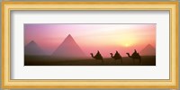 Giza Pyramids Egypt Fine Art Print