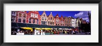 Street Scene Brugge Belgium Fine Art Print