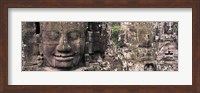 Stone Faces Bayon Angkor Siem Reap Cambodia Fine Art Print