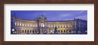Hofburg Imperial Palace, Heldenplatz, Vienna, Austria Fine Art Print