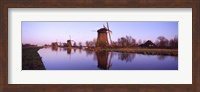 Windmills Schemerhorn The Netherlands Fine Art Print