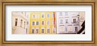 Austria, Salzburg, Mozart's Birthplace, Low angle view of the apartments Fine Art Print
