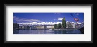 Rhone River Geneva Switzerland Fine Art Print
