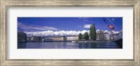 Rhone River Geneva Switzerland Fine Art Print