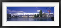 Rhone River Geneva Switzerland Fine Art Print