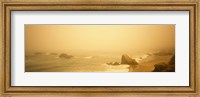 Fog over the beach, Mendocino, California, USA Fine Art Print