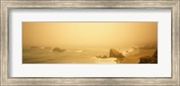 Fog over the beach, Mendocino, California, USA Fine Art Print