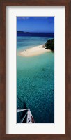 Island With Boat Tonga South Pacific Fine Art Print