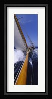 Yacht Mast Caribbean Fine Art Print