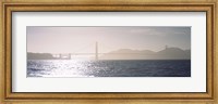 Golden Gate Bridge on a hazy day, California Fine Art Print