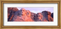 Mount Rushmore, South Dakota (red hue) Fine Art Print