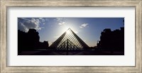 Sunlight Through the Louvre Paris, France Fine Art Print