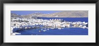 Mykonos Harbor, Greece Fine Art Print