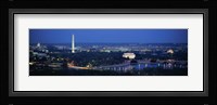 Panoramic view of Washington DC Fine Art Print
